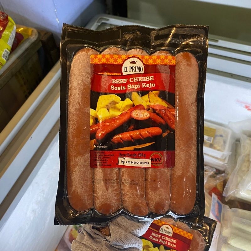 EL PRIMO sosis cheese/keju 500g