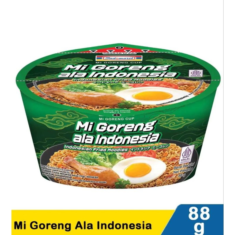 

Indomaret Mie Goreng Ala Indonesia 88gram
