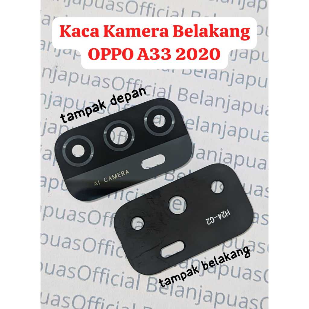 Kaca pengganti Lensa Kamera Belakang OPPO A33 2020