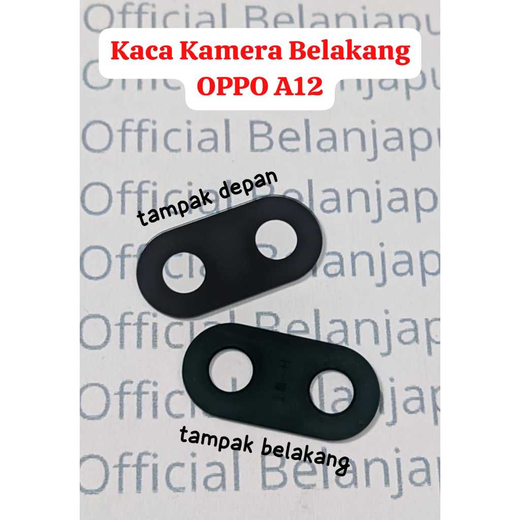 Kaca pengganti Lensa Kamera Belakang OPPO A12