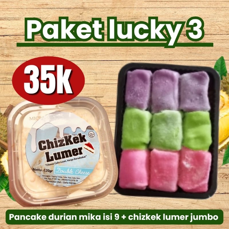 

PROMO PAKET LUCKY 3 (DURIAN)
