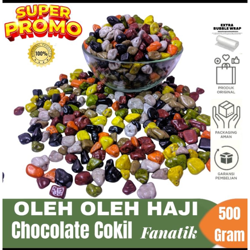 

Coklat Krikil Coklat Fanatik Arab 500 Gram