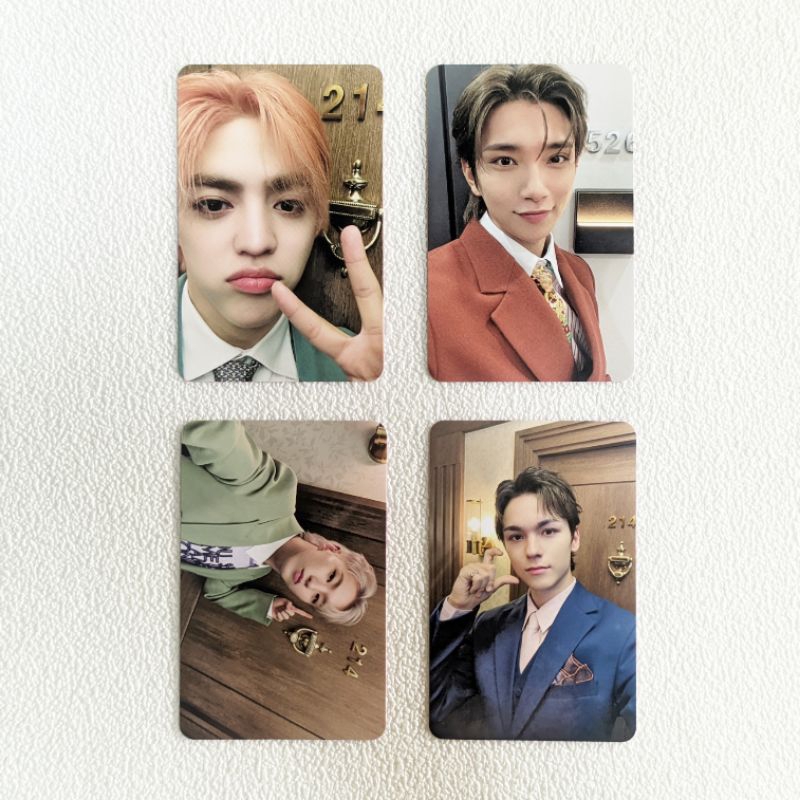 [SEVENTEEN] SPILL THE FEELS ALBUM CARAT VER SCOUPS JOSHUA HOSHI VERNON RPC PHOTOCARD PC CARVER CIMUM