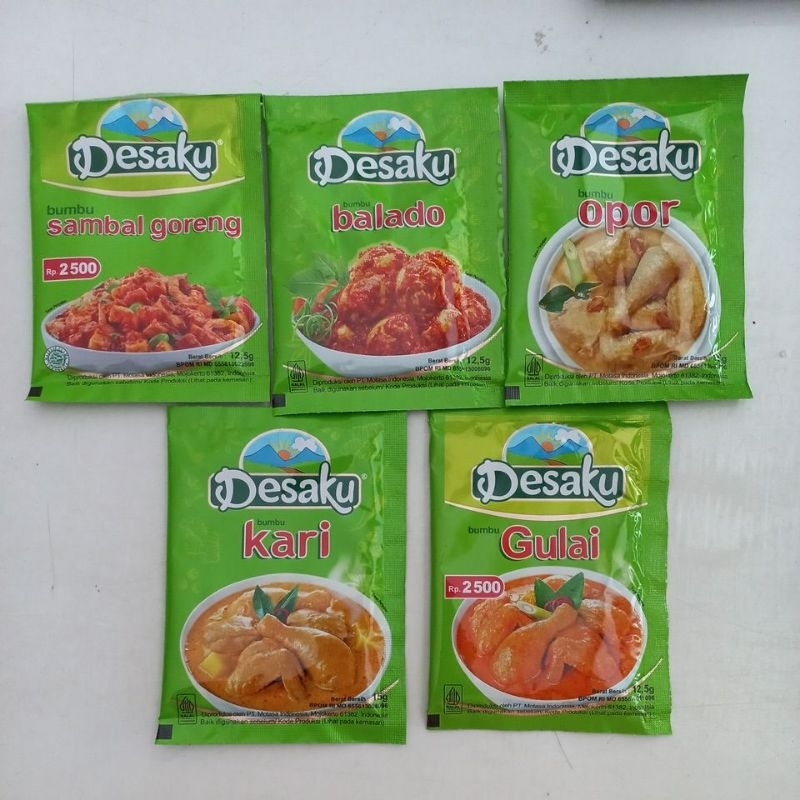 

Desaku Bumbu Masak Balado, Sambal Goreng, Kari, Gulai, Opor