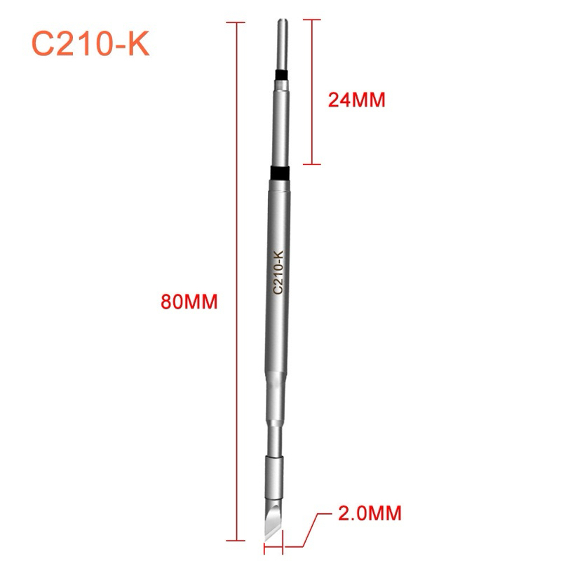 MATA SOLDER OSS C210 T210 002 018 020 ORIGINAL Lurus Bengkok Pisau