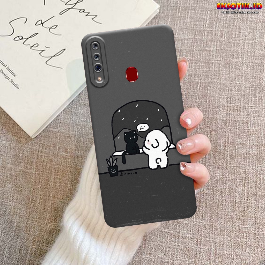 Case Samsung A20s - Casing Samsung A20s - Fashion Case - Silikon Samsung A20s  - Motif Keren Dan Luc