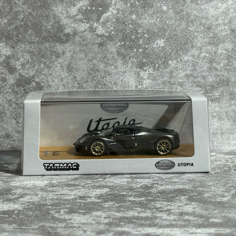 Tarmac Works 1/64 Pagani Utopia - CARBON FIBER EDITION