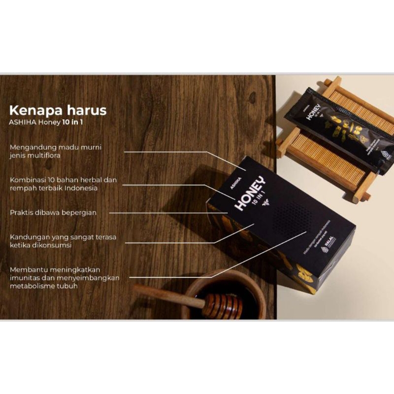 

Madu Ashiha Honey (saset)