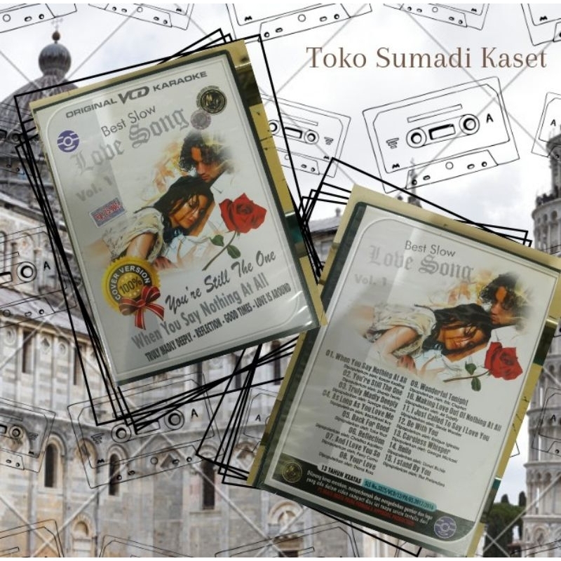vcd best slow love song produksi MP record