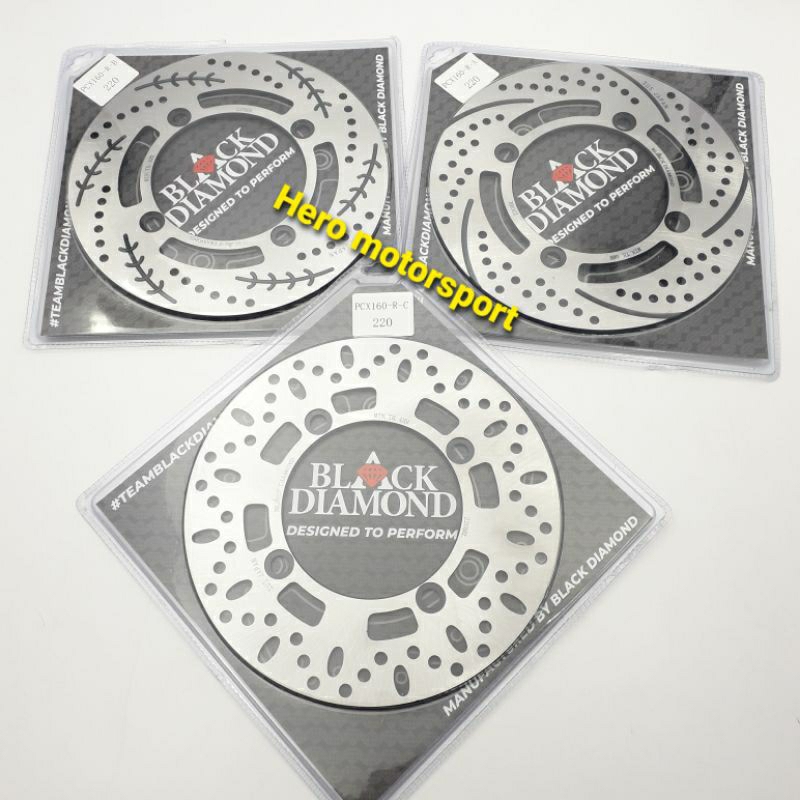 Disc Piringan Cakram Belakang PCX 160/PCX 150/ADV 160/ADV 150/Stylo 160 ABS/Vario160 ABS Blackdiamnd