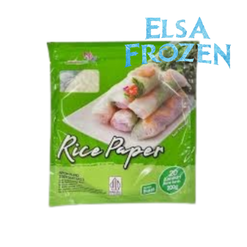 

JAVA SUPER FOOD RICE PAPER ROLL BULAT 200GR ISI 20/KULIT LUMPIA VIETNAM