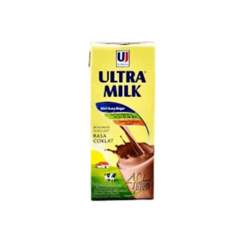 

Susu Ultra Milk Cokelat 200 ML x 24 Kotak / Dus