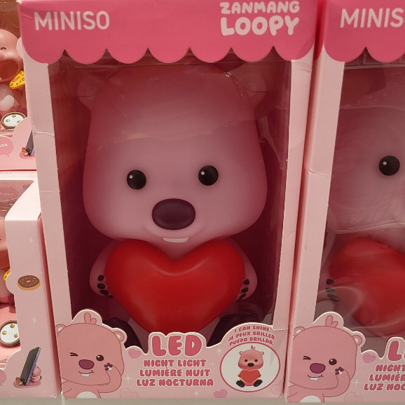 ZANMANG LOOPY X MINISO LAMPU TIDUR & HOLDER HP