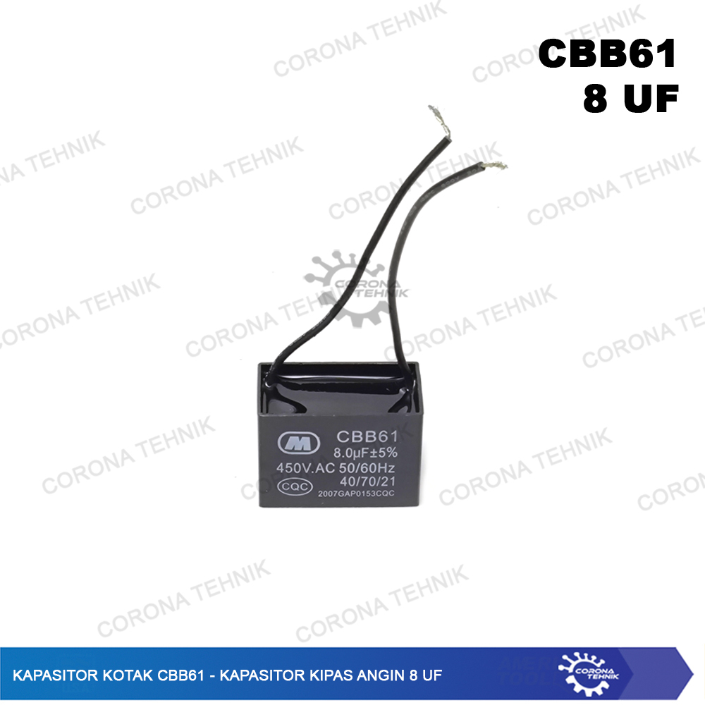 Kapasitor Kipas AC 8 uF