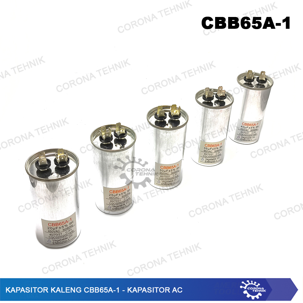 Kapasitor AC - Kapasitor Kaleng CBB65A-1