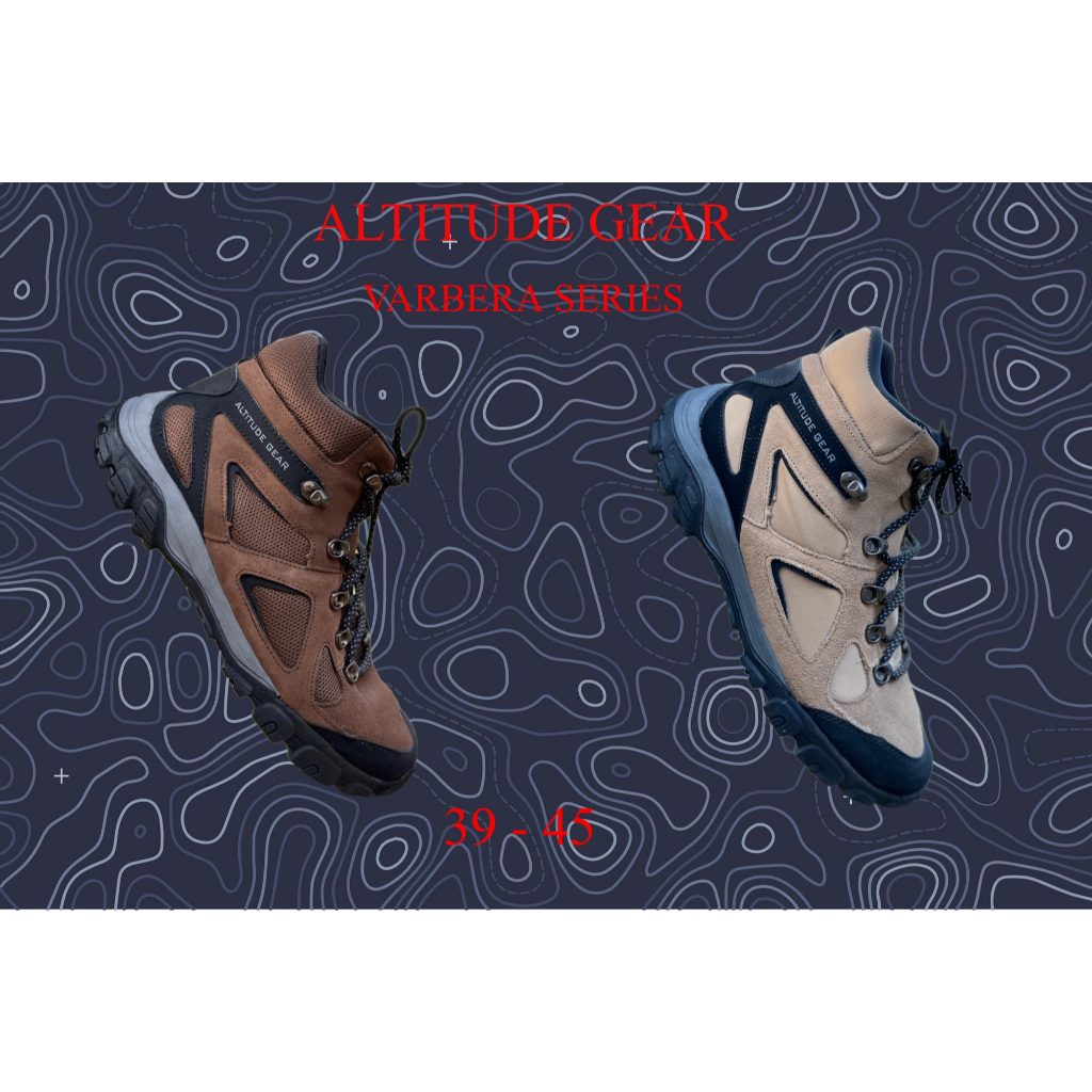 Altitude gear Varbera Sepatu Gunung Pria Hiking Outdoor 39 - 45