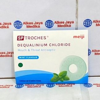 

Sp Troches Rasa Mint Flavour Isi 6 Tablet - Permen Pelega Tenggorokan