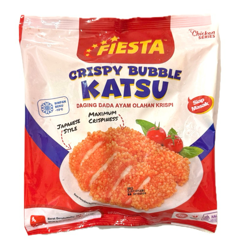 

Fiesta Crispy Bubble Chicken Katsu 400g