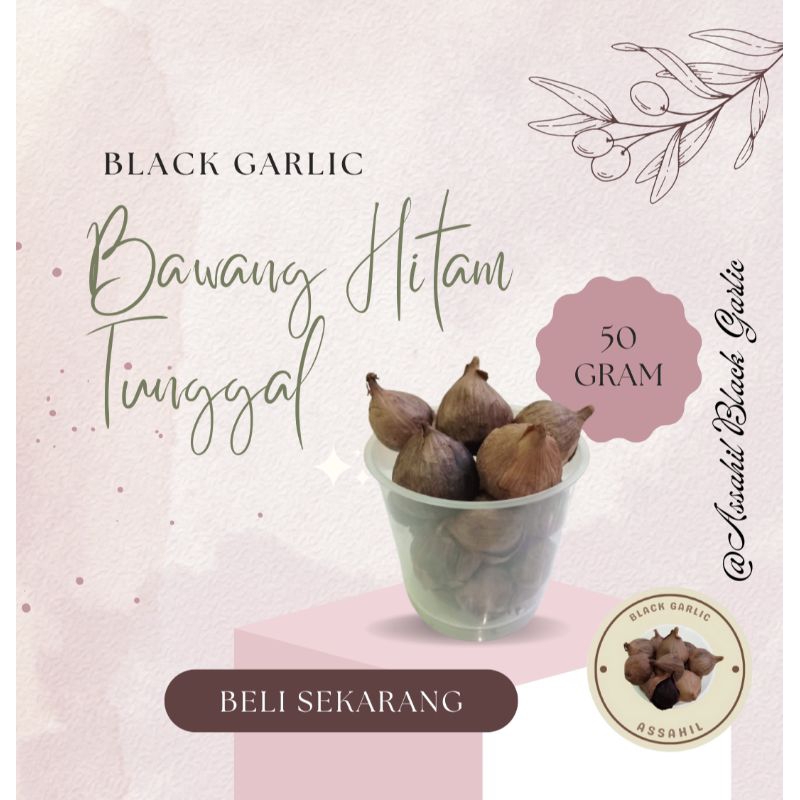 

Bawang Hitam Tunggal 150 Gram