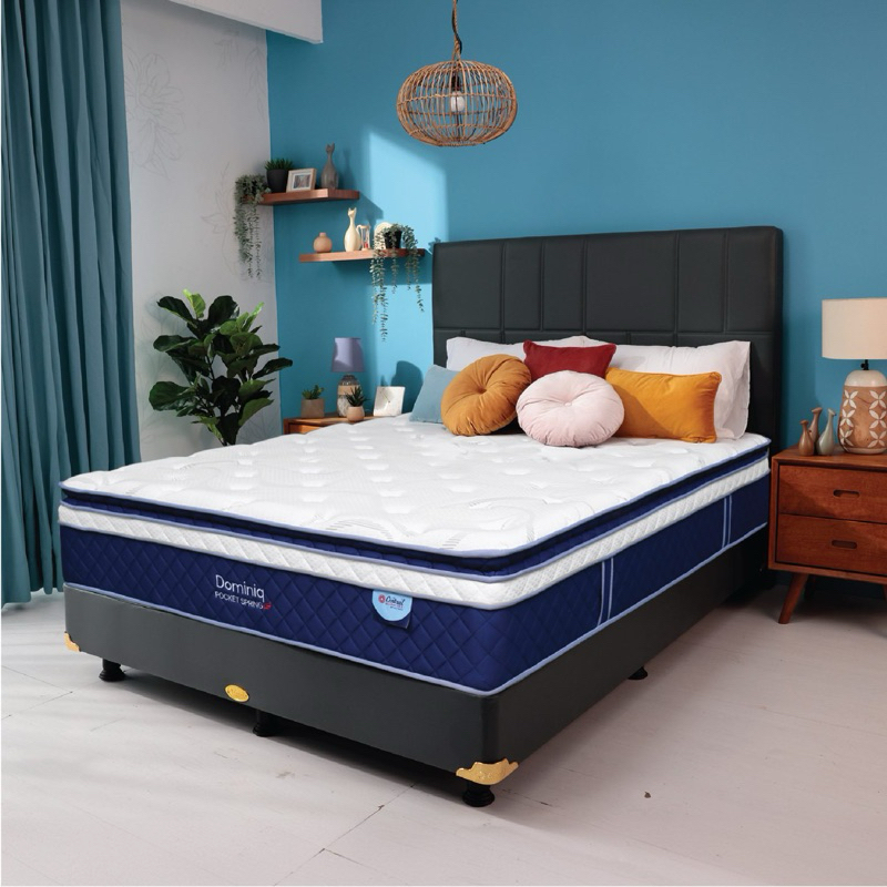 Spring Bed Central Dominiq 3 Lapisan Tinggi 35cm / Matras Central
