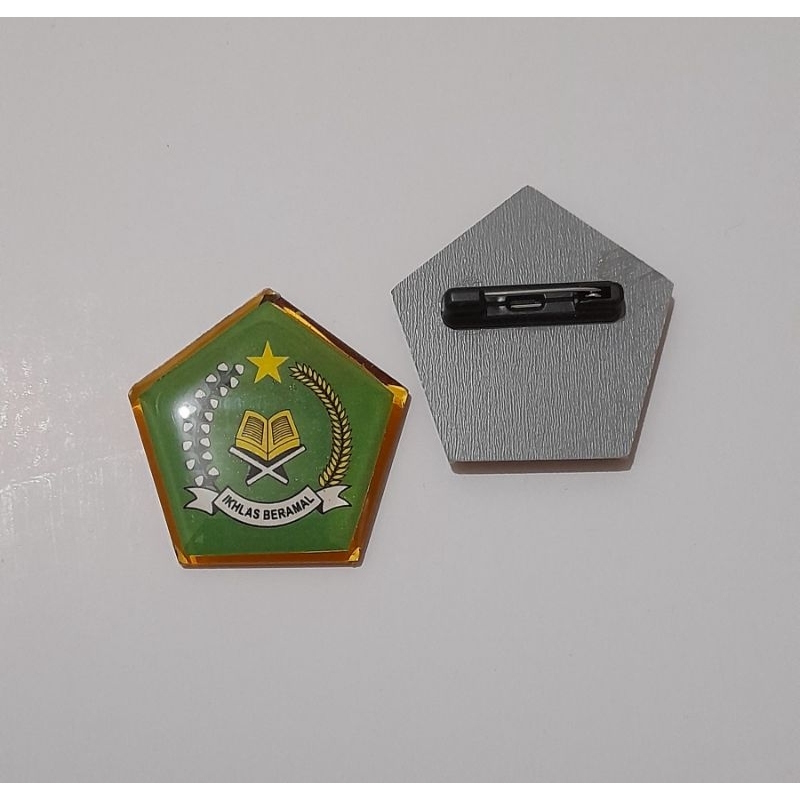 pin kemenag lencana kementrian agama ri