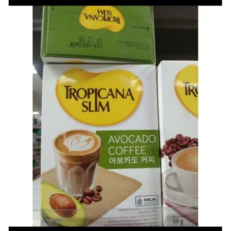 

Tropicana slim avocado cofee 4x14gr