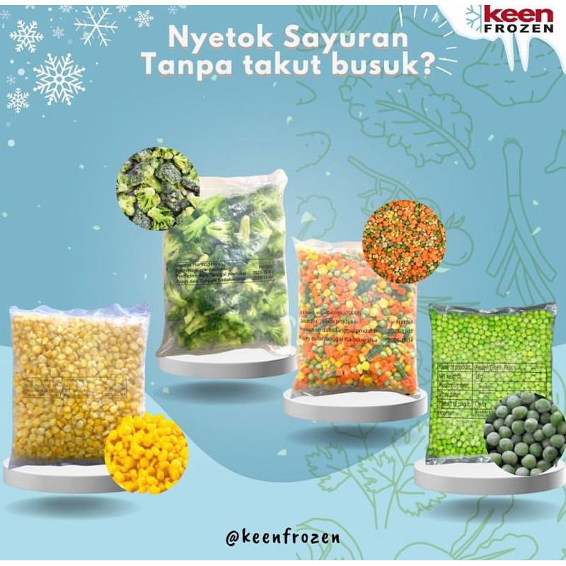 

ANEKA MACAM SAYURAN FROZEN