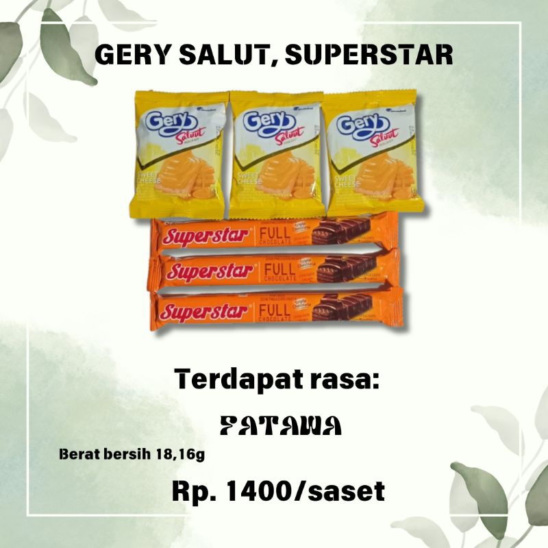 

Gary Salut Malkis dan Superstar makanan ringan