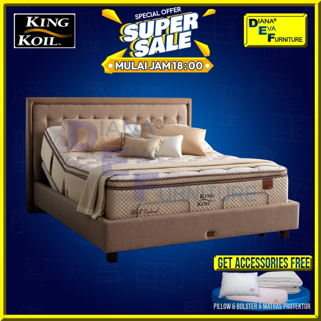 King Koil Reflex Adjustable Support Bed