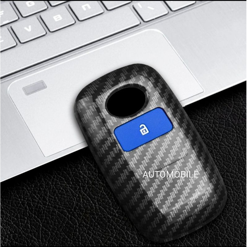 KEY CASE SARUNG REMOTE KUNCI MOBIL RAIZE ROCKY CARBON
