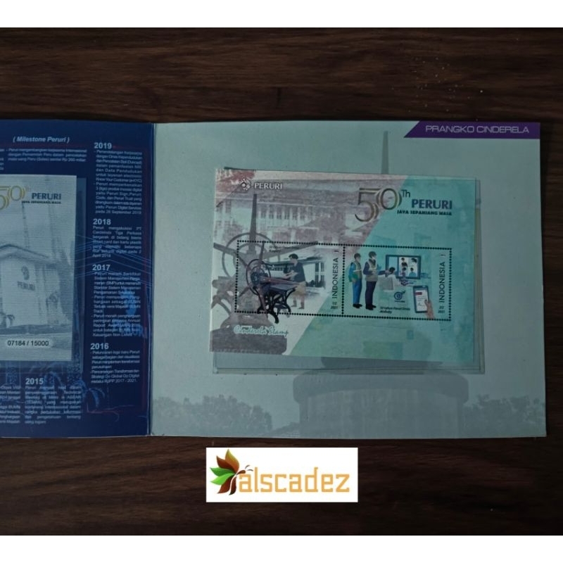

Perangko Edisi Khusus 50Th PERURI BEYOND THE GOLD