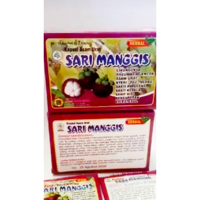 

sari manggis kapsul original 100%