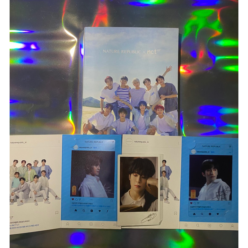 NCT 127 X Nature Republic PC Jaehyun Mark Taeyong