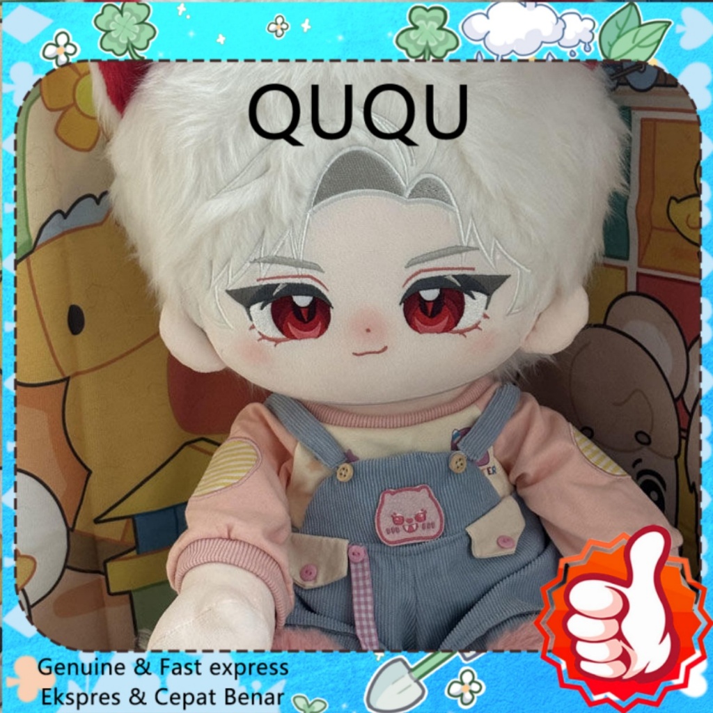 QUQU 40cm Love and Deepspace Sylus Attribute Cotton Doll baju boneka 40cm Dress up doll