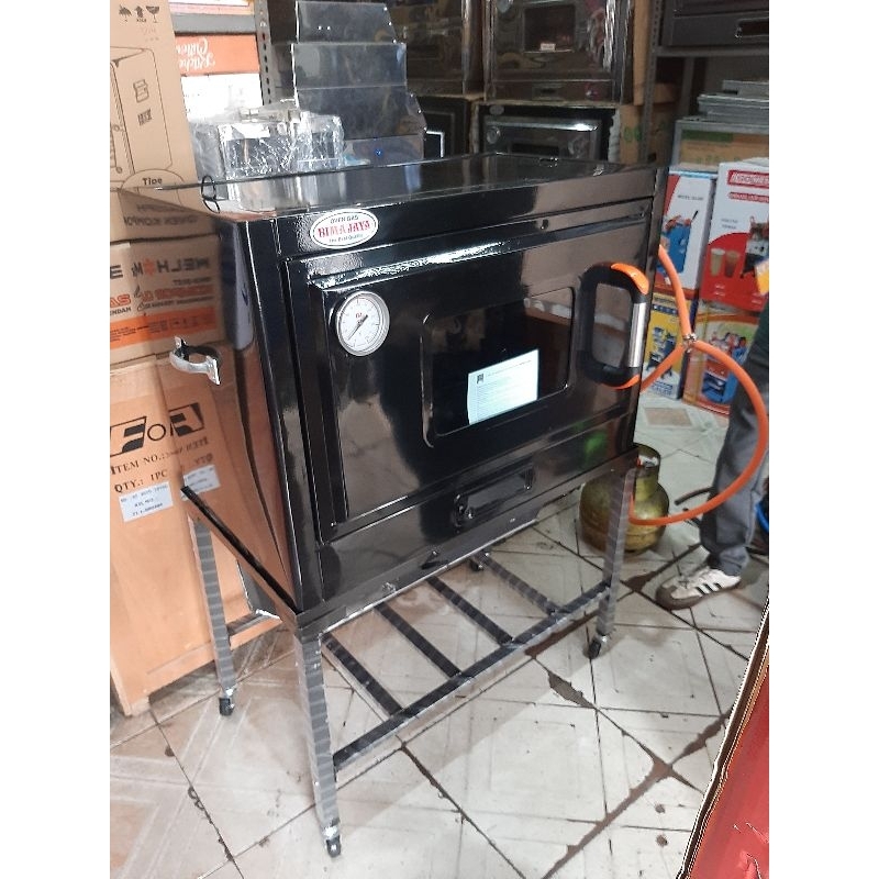 OVEN GAS BIMA JAYA TIPE 8044 HITAM