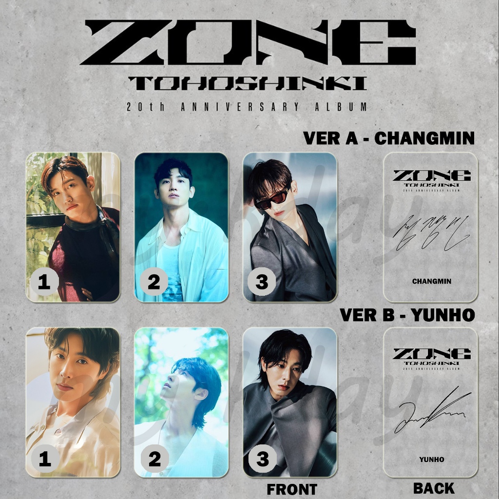 PC-1840, Unofficial Photocard TVXQ Zone 2 sisi