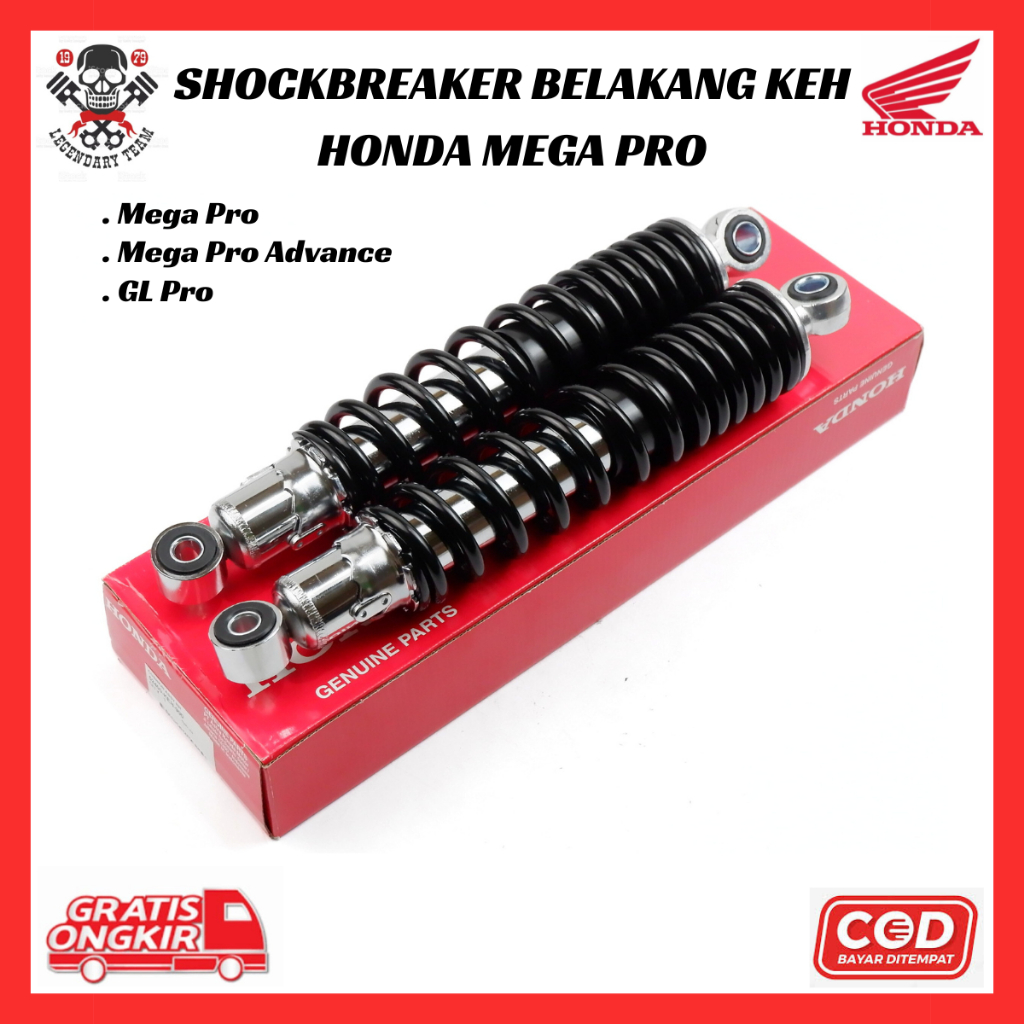 Shockbreaker Belakang Honda Mega Pro - GL Pro 52400-KEH-900