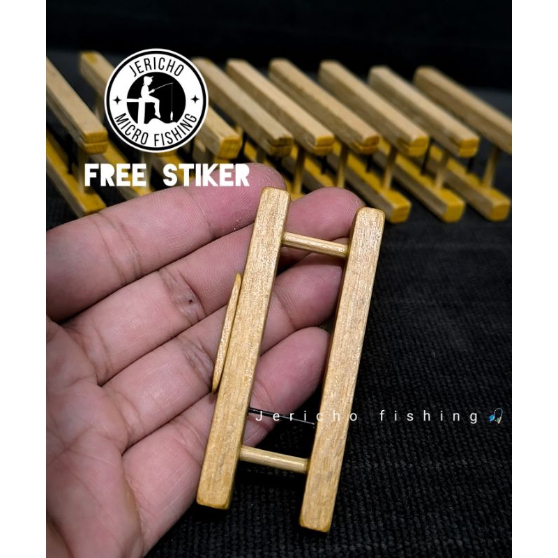 OWNER BAMBOO WINDING LINE GULUNGAN SENAR TANAGO Spesial untuk senar tanago / micro fishingBahan dari