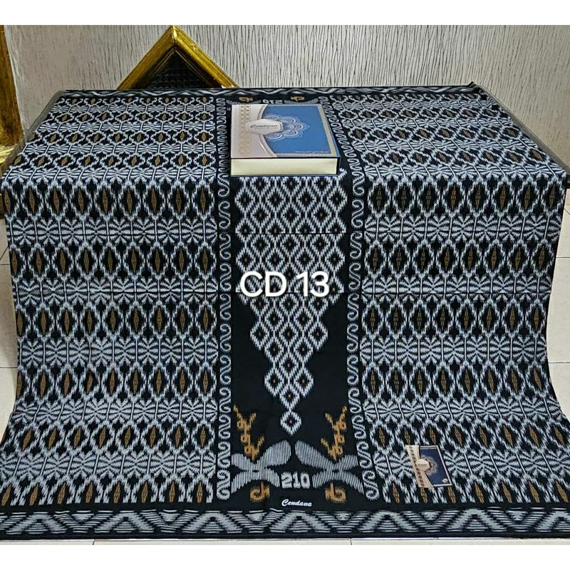 sarung Cendana motif Kawung terbaru lembut kekinian mewah