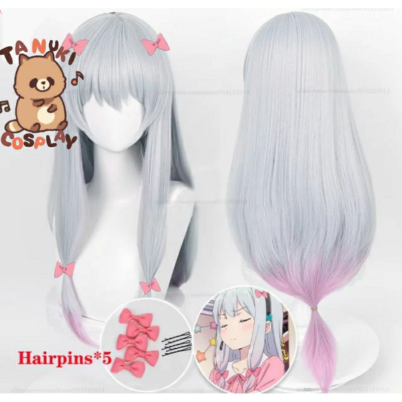(TanukiCos) Izumi Sagiri eromanga sensei wig cosplay