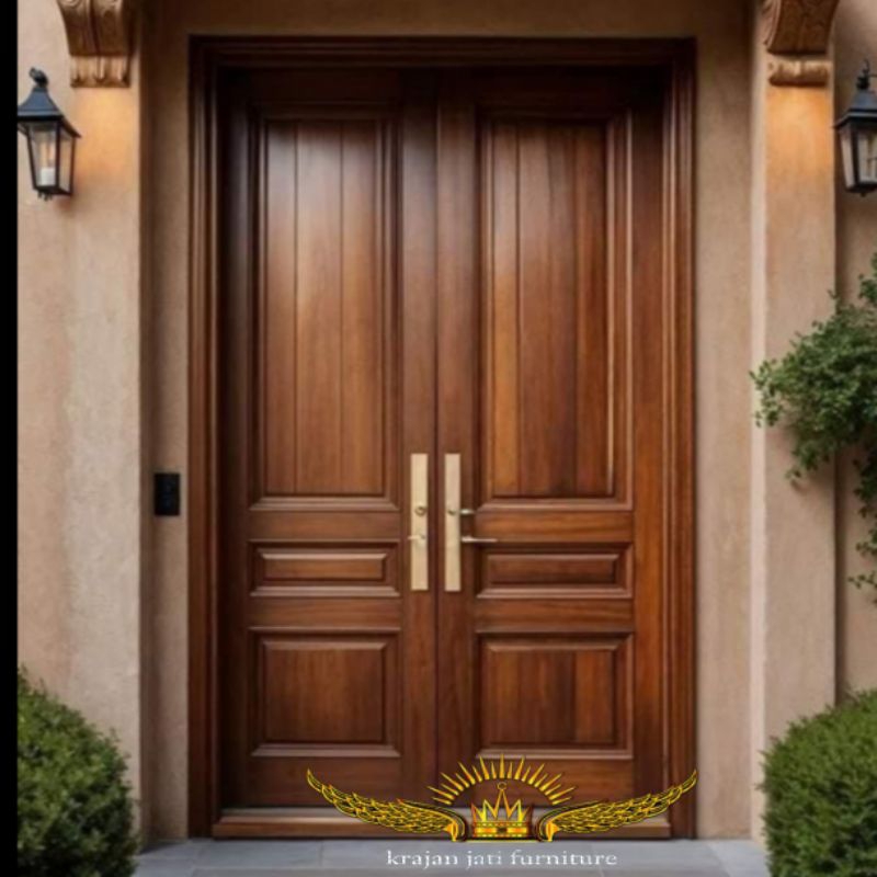 kusen pintu jati model minimalis/kusen pintu/pintu jati