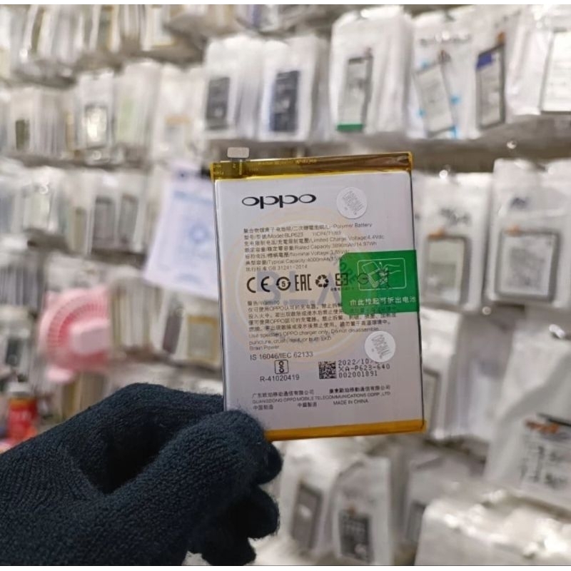 BATERAI BATTERY BATRE OPPO F3 PLUS / F3+ BLP623 ORIGINAL