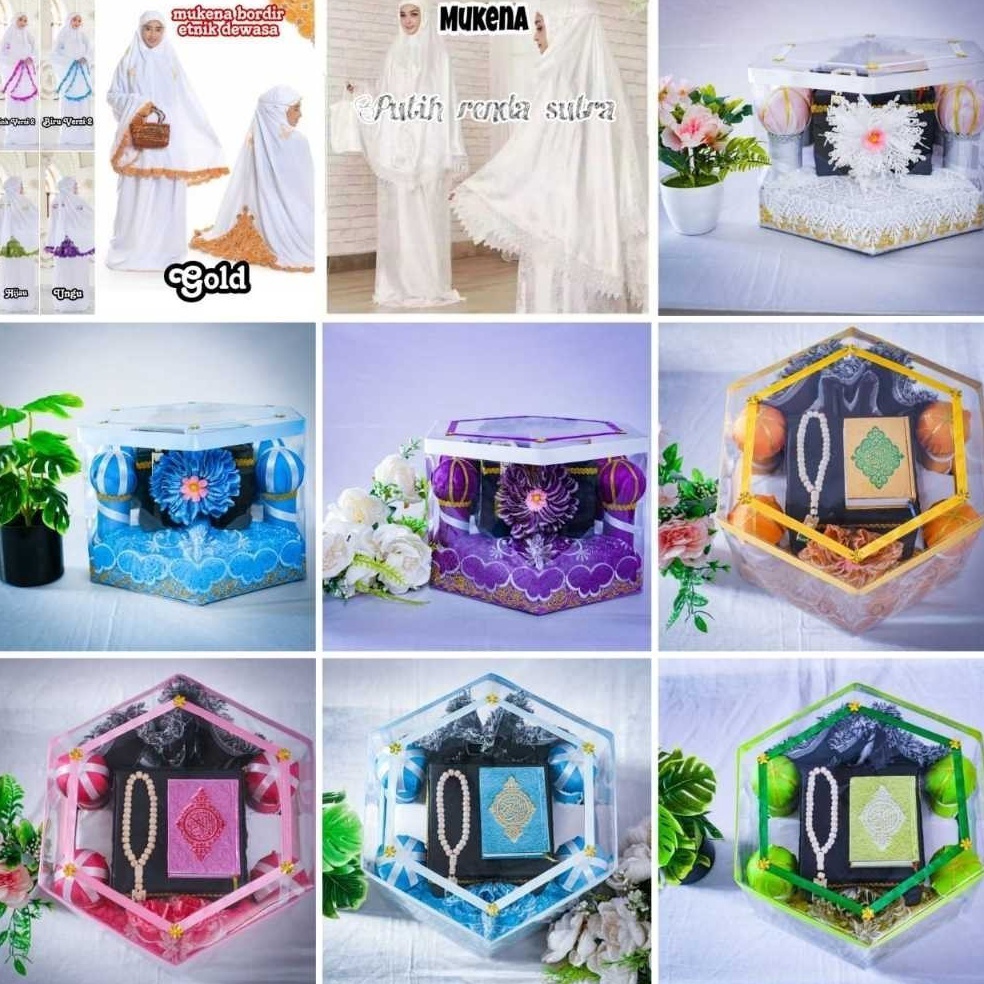 Garansi Terbaik hantaran seperangkat alat sholat mahar pernikahan seperangkat alat sholat mukena mah