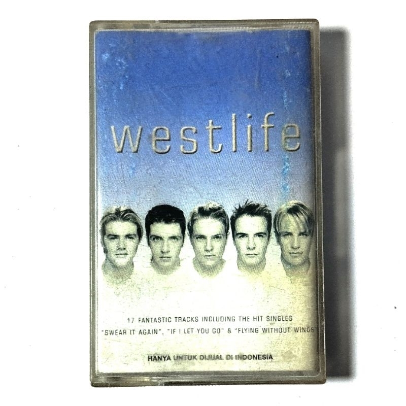 kaset pita westlife blue album