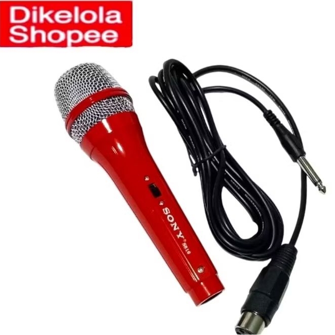 PILIHAN SHOPE MIC karaoke Suara Bagus Colokan besar Audio Vocal Terbaik Untuk Semua Sound Sistem JER