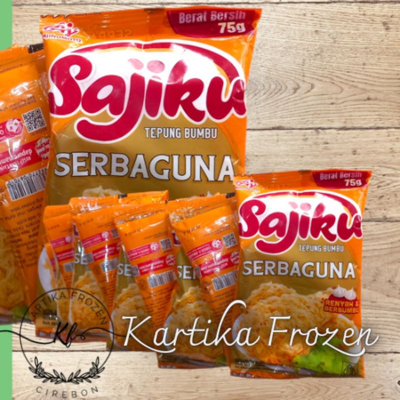 

SAJIKU TEPUNG BUMBU SERBAGUNA