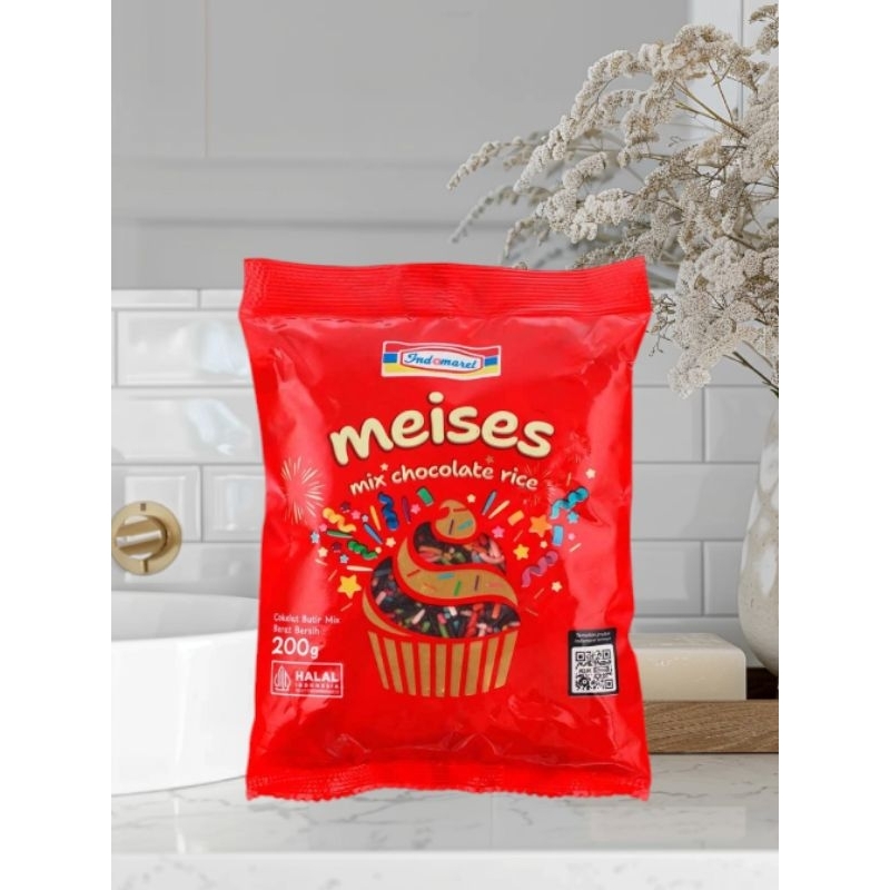 

Indomaret Chocolate Meisis Mix 200G