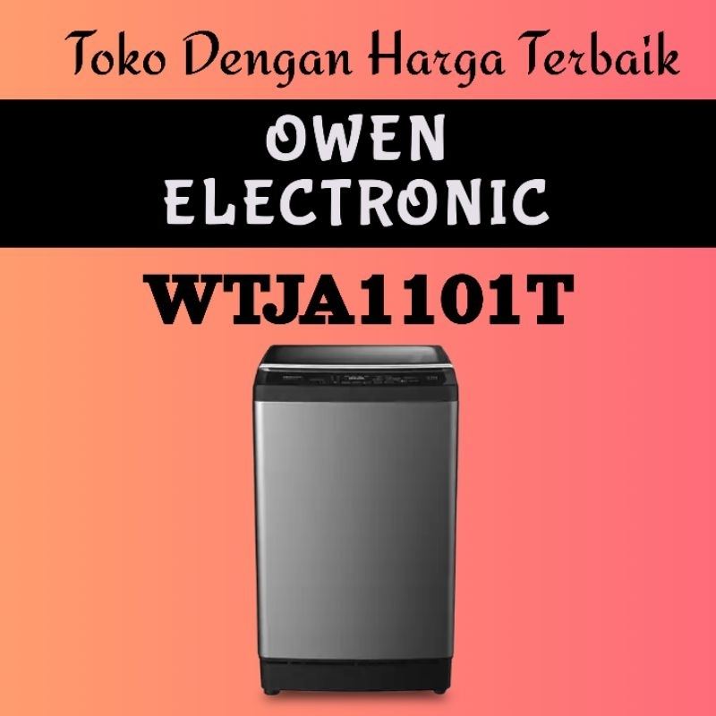 HISENSE MESIN CUCI 1 TABUNG TOP LOAD WASHER WTJA1101T 10.5 Kg