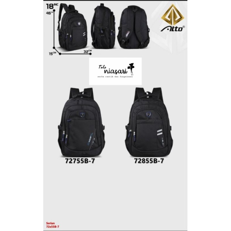 TAS ALTO COWOK SMP SMA | TAS ALTO |  TAS ALTO HITAM  | TAS SEKOLAH SMP SMA | TAS ALTO DISTRO