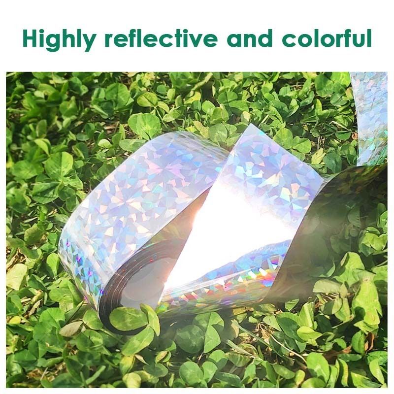 80m Pita Pengusir Burung Pengusir Burung Tali Silver Pengusir Burung Pita Perak Pengusir Burung